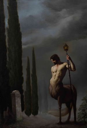Roberto Ferri: Il Custode - The Guardian wall art