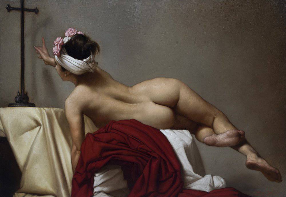 Roberto Ferri - The Game of Faith premium reproduction printed or painted