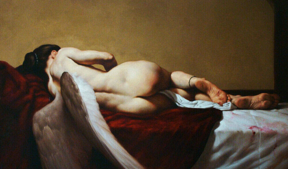 Roberto Ferri - Impalpable Traces From The Sky premium reproduction printed or painted