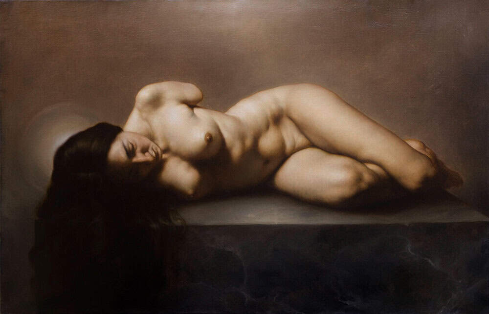 Roberto Ferri: The Pearl premium reproduction