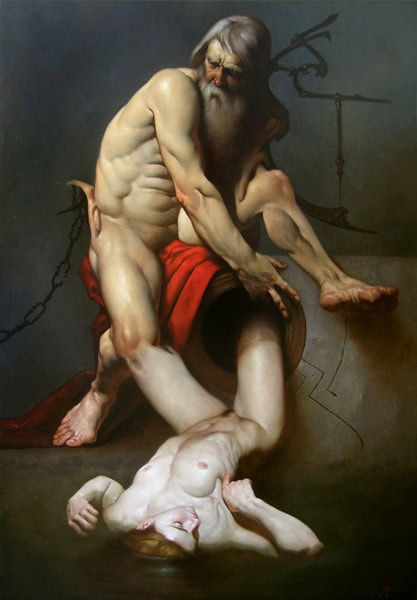 Roberto Ferri Ladders premium reproduction