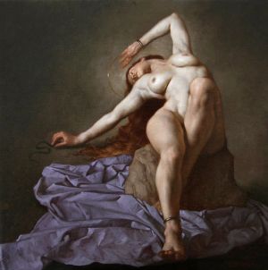 Roberto Ferri - Lamia, The Enigmatic Ghoul wall art