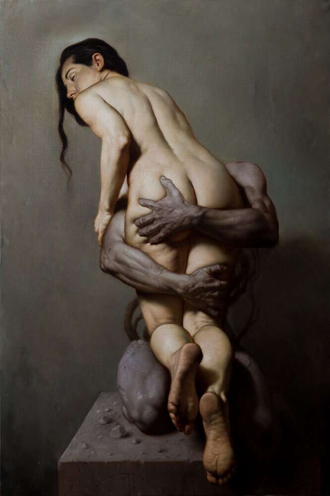 Roberto Ferri: Pieta Occulta - Hidden Piety premium reproduction