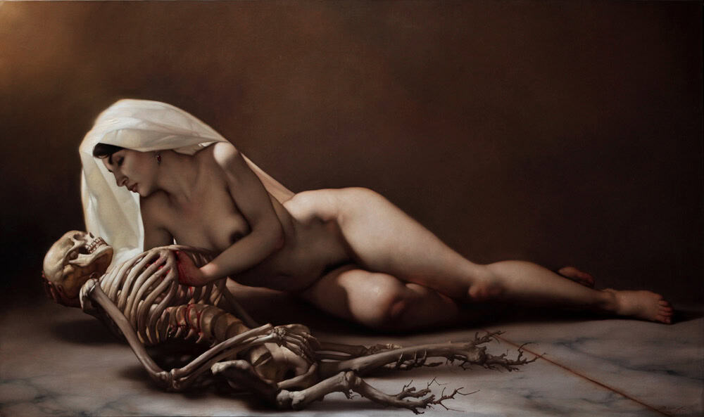 Roberto Ferri - Pietas (Piety) premium reproduction printed or painted