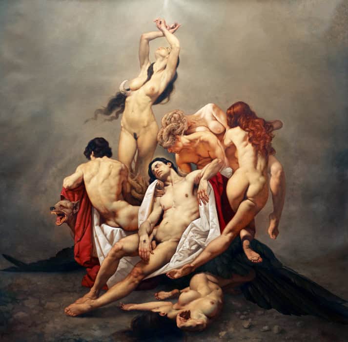 Roberto Ferri: Requiem premium reproduction printed or painted