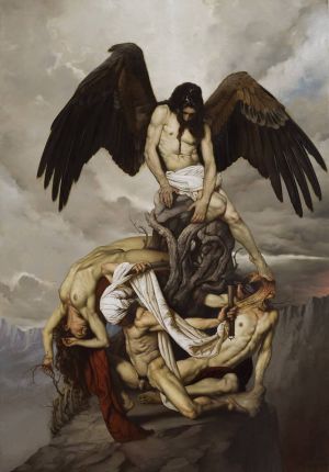 Roberto Ferri: Resurrection wall art
