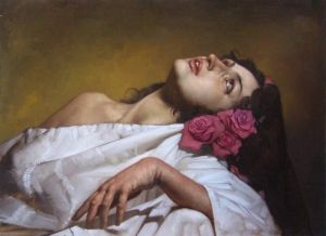 Roberto Ferri's Saint Rosalia: A Captivating Revival wall art