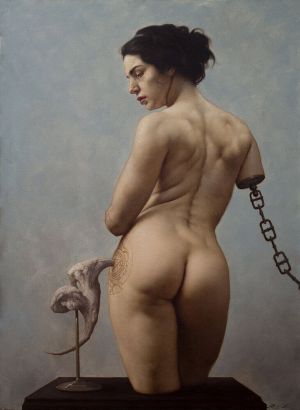 Roberto Ferri: Schiava Della Luce - Slave Of The Light wall art