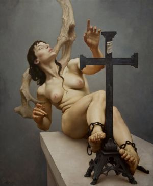 Roberto Ferri's 'Tracce Di Dio – Traces Of God' wall art