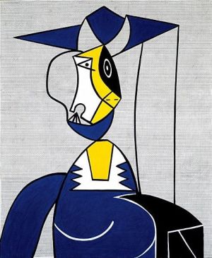 Roy Lichtenstein Femme Au Chapeau 1962 wall art