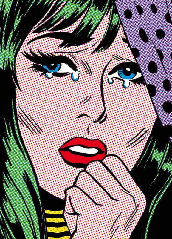 Roy Lichtenstein True Romance premium reproduction