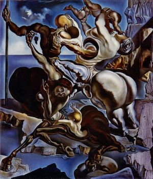 Salvador Dali: Family of Marsupial Centaurs wall art
