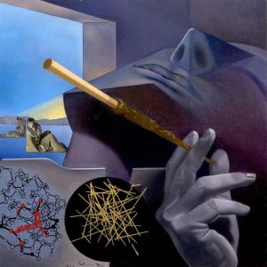 Salvador Dali - La Fumeur, 1973 wall art