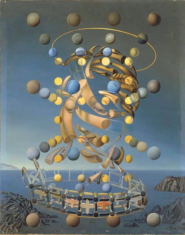 Salvador Dali: Maximum Speed of Raphael's Madonna premium reproduction