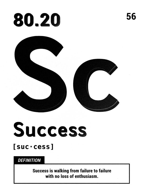 Periodic Table of Success: The Journey premium reproduction
