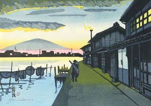 Sekino Junichiro: Fifty-three Stations of the Tokaido wall art