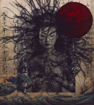 The Essence of Onna-bugeisha wall art