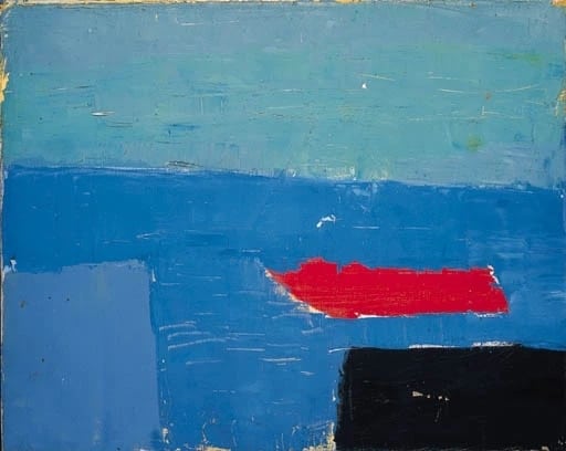 Nicolas de Staël - Bateau 1952 premium reproduction