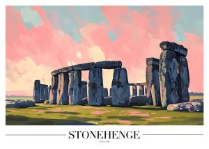 Stonehenge: Timeless Wonder of England wall art