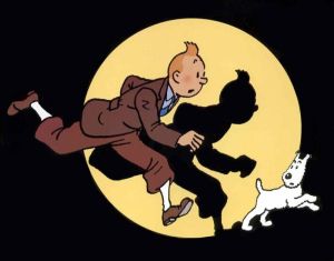 The Adventures of Tintin: Iconic Imagery wall art