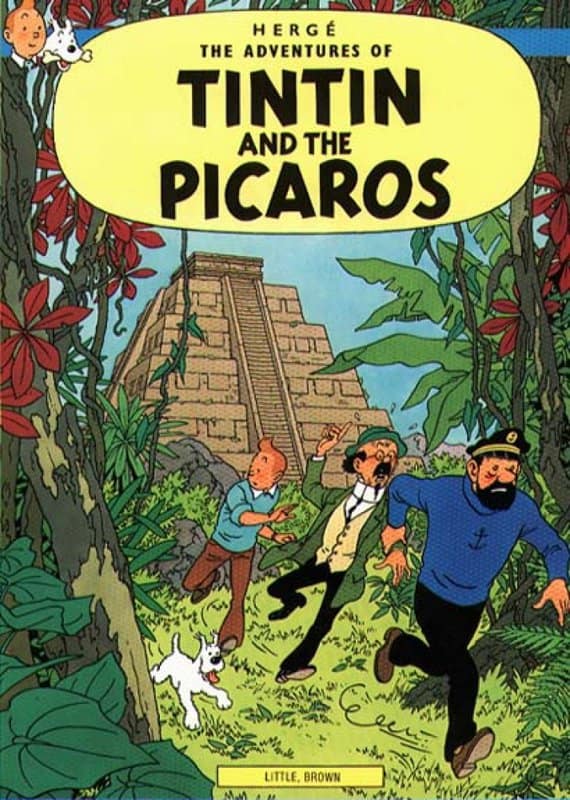 Tintin and the Picaros by Hergé premium reproduction