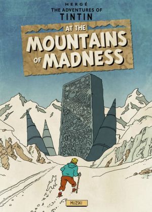 Tintin at the Mountains of Madness by Muzski wall art