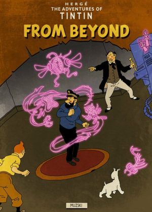 Tintin and the Spectral Enigma by Muzski wall art