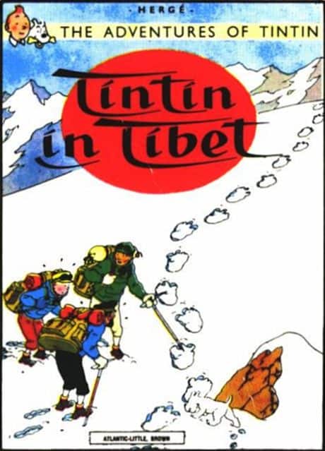 Hergé's Tintin in Tibet - Iconic Comic Art premium reproduction