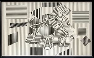 Vasarely Operenccia - Optical Art Masterpiece wall art