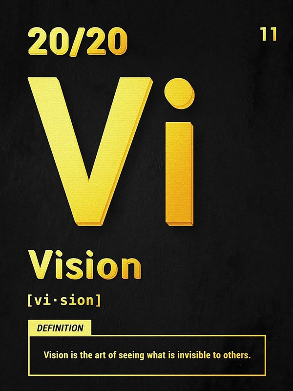 Vision: The Art of Seeing the Invisible premium reproduction