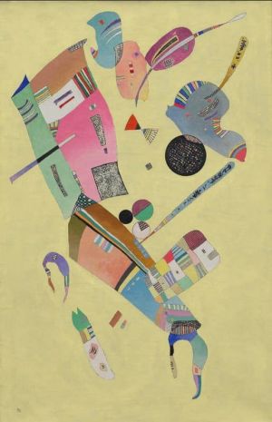 Wasily Kandinsky Moderation 1940 artwork on canvas