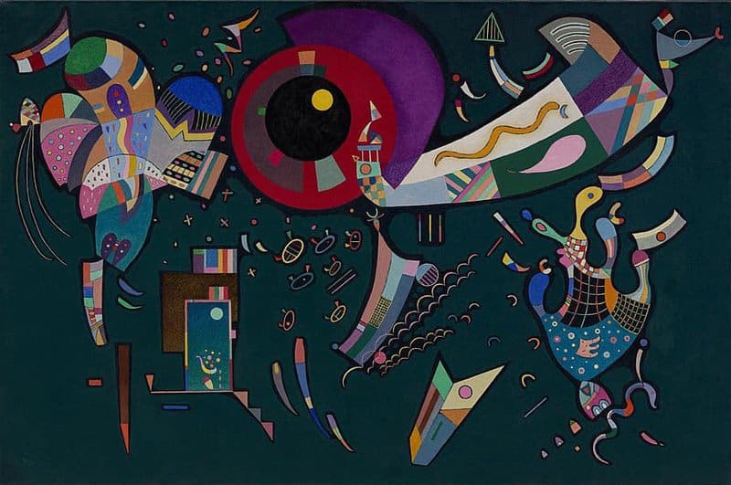 Wassily Kandinsky Around The Circle 1940