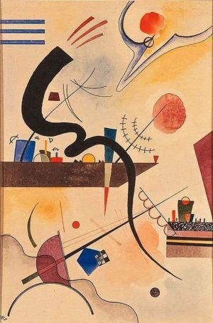 Wassily Kandinsky: Calm Bend, 1924 wall art