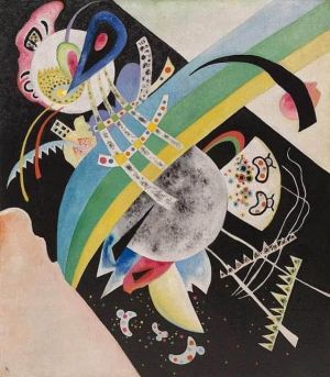 Wassily Kandinsky: Circles on Black, 1921 wall art