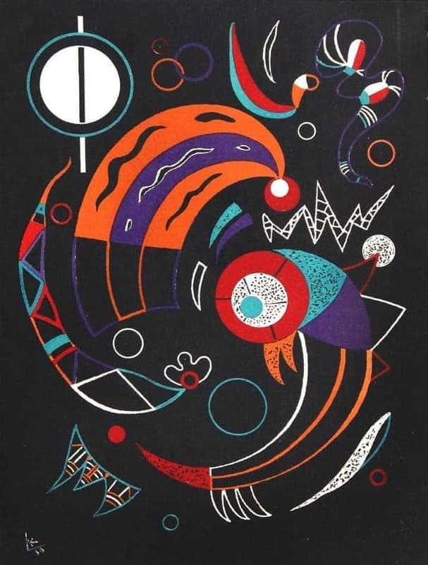 Wassily Kandinsky Comets 1938