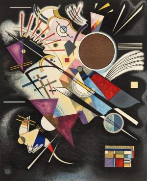 Wassily Kandinsky: Dynamic Abstract Composition wall art