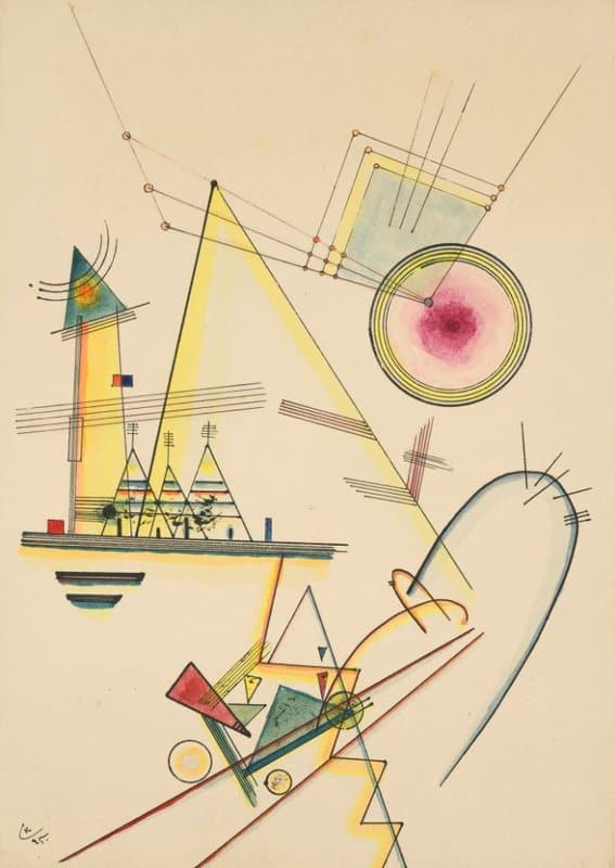 Wassily Kandinsky Delicate Soul
