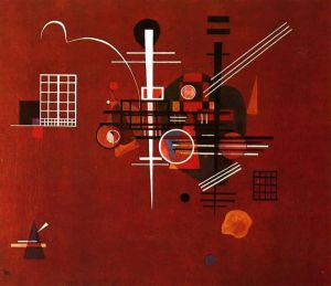 Wassily Kandinsky: Dull Red, 1927 wall art