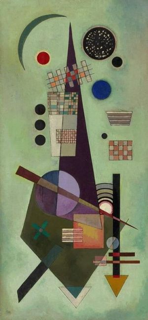 Wassily Kandinsky: Abstract Geometry of 1926 wall art