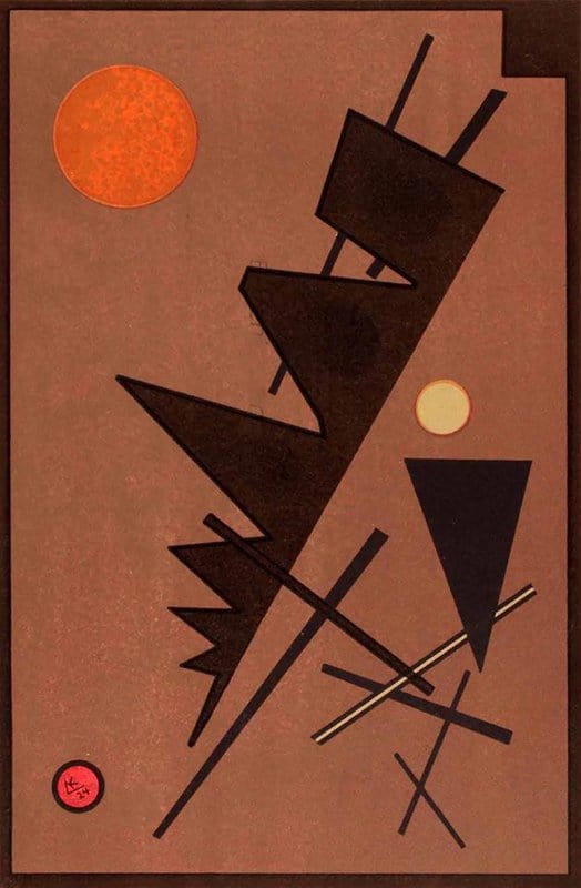 Wassily Kandinsky Geometric Composition 1924