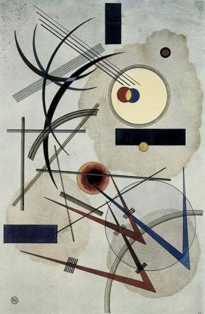 Wassily Kandinsky: Grey-Blue - 1925 wall art