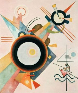 Wassily Kandinsky Image With Arrow 1928 artwork on canvas
