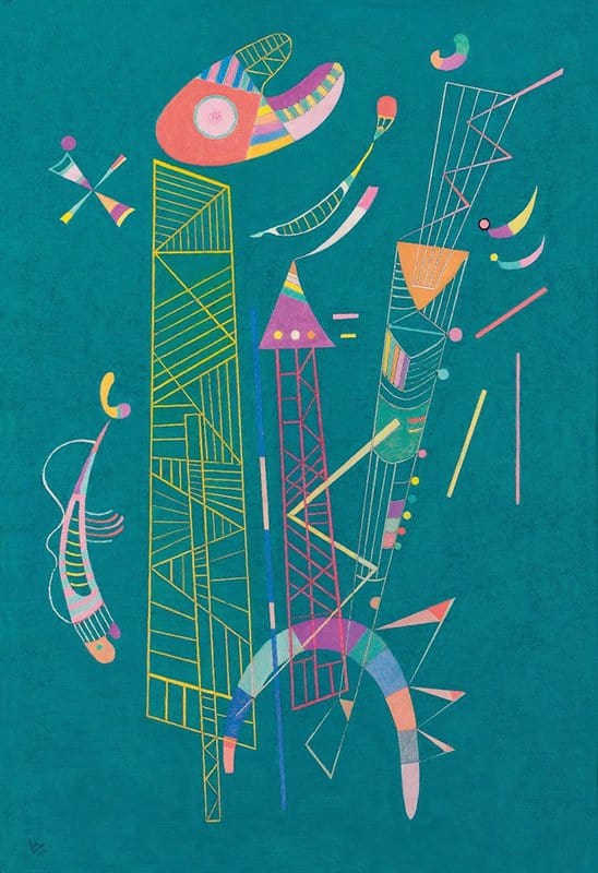 Wassily Kandinsky Leichte Konstruktion 1940