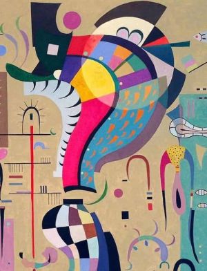 Wassily Kandinsky Milieu Accompagn 1937 artwork on canvas