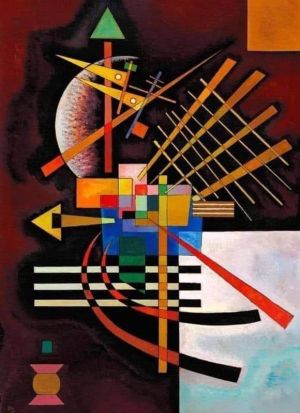 Wassily Kandinsky - Oben Und Links (1925) wall art