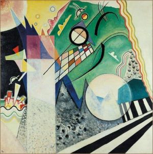 Wassily Kandinsky Open Green - 1923 wall art