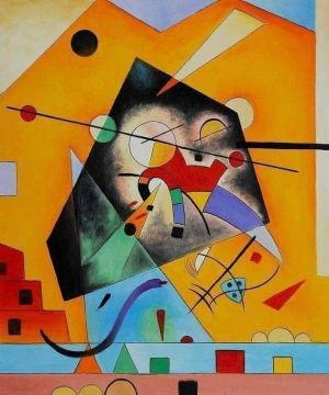 Wassily Kandinsky: Quiet Harmony 1924 wall art