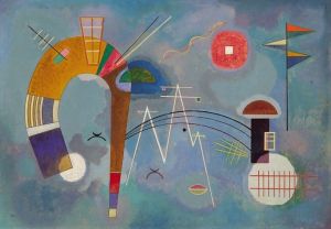 Wassily Kandinsky - Curved And Pointed (1930) wall art