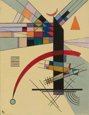 Wassily Kandinsky: Small Yellow 1926 wall art