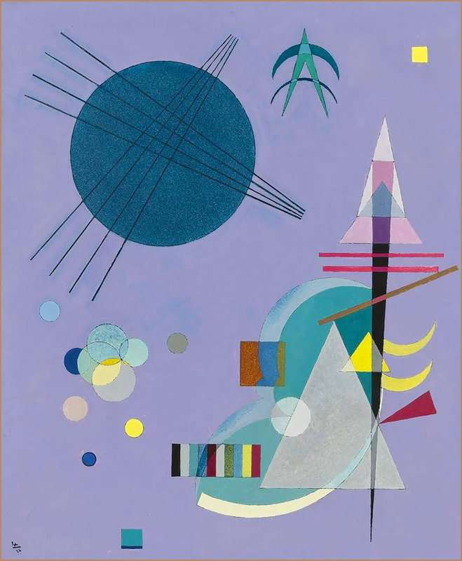 Wassily Kandinsky Violet-green - 1926